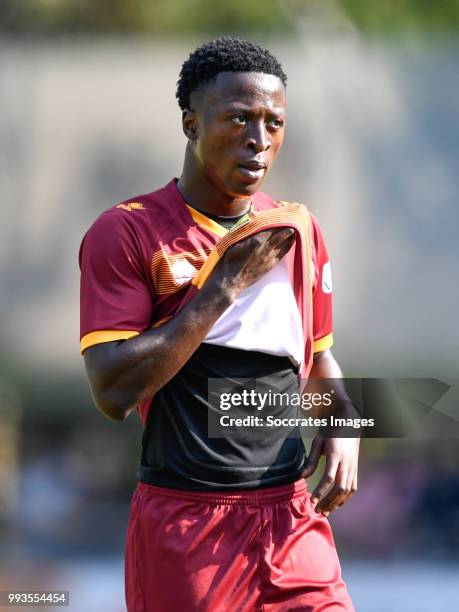 Robin Polley of ADO Den Haag during the match between Scheveningen v ADO Den Haag at the Sportpark Houtrust on July 7, 2018 in Scheveningen...