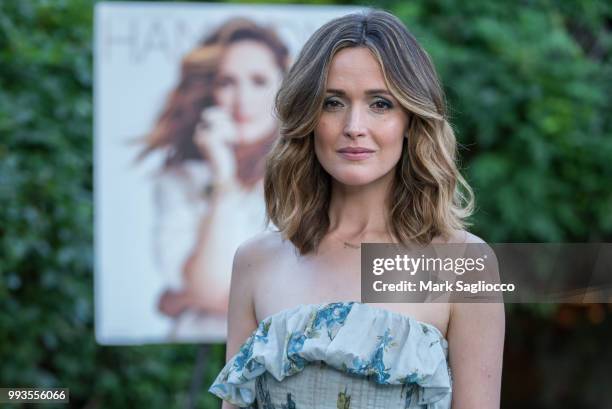 Actress Rose Byrne attends the Hamptons Magazine Cover Star Rose Byrne Celebration Presented By Lalique Along With Maddox Gallery at Southampton...