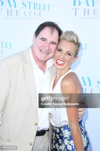 Richard Kind and Sarah Bowden attend the 27th Annual Bay Street Theater Summer Gala at The Long Wharf on July 7, 2018 in Sag Harbor, New York.