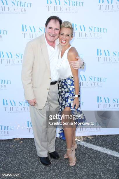 Richard Kind and Sarah Bowden attend the 27th Annual Bay Street Theater Summer Gala at The Long Wharf on July 7, 2018 in Sag Harbor, New York.