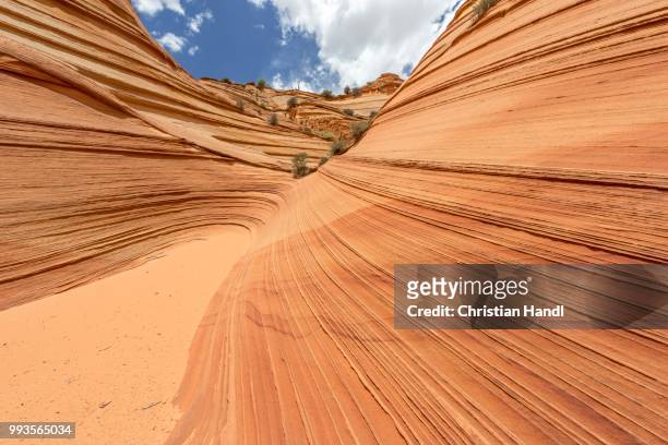 rock formations of the teepees, south coyote butt, marble canyon, arizona, united states - marble canyon foto e immagini stock