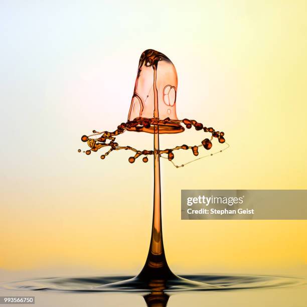 liquid art - red tower ii - geist stock pictures, royalty-free photos & images