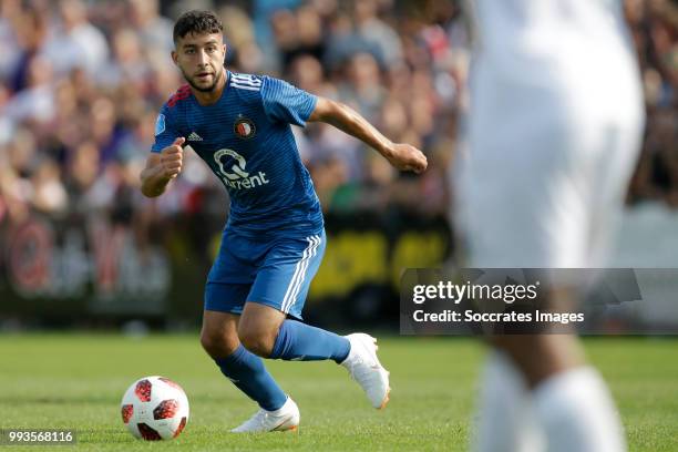 Achraf El Bouchataoui of Feyenoord during the Club Friendly match between Zeeuws Elftal v Feyenoord at the Sportpark De Veerse Poort on July 7, 2018...