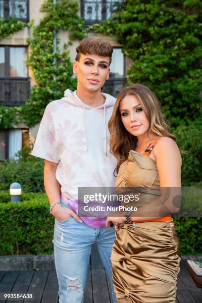 Guests attend the Marcel Ostertag Fashion Show during the Berlin Fashion Week Spring/Summer 2019 in Berlin, Germany on July 4, 2018.