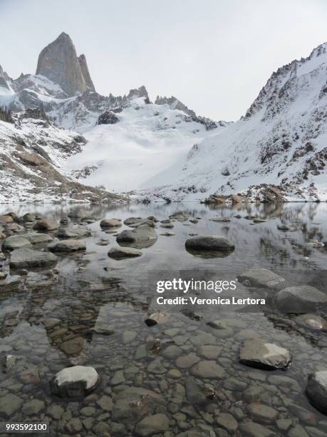 mount fitz roy ii - veronica winter stock pictures, royalty-free photos & images