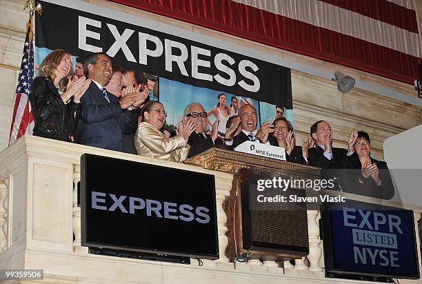 Express Inc. Executives Fran Horowitz-Bonadies, Colin Campbell, David Kornberg, Arlene Weiss, Michael Weiss, President & CEO Express, Inc., Stefan...