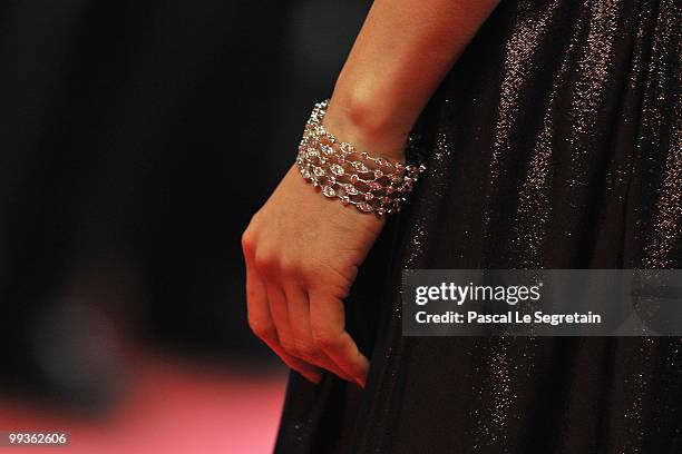 Actress Jeon Do-Youn attends 'The Housemaid' Premiere at the Palais des Festivals during the 63rd Annual Cannes Film Festival on May 14, 2010 in...