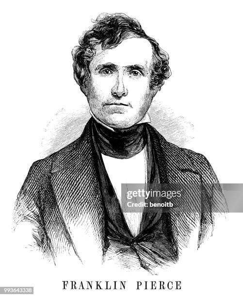 Franklin Pierce High-Res Vector Graphic