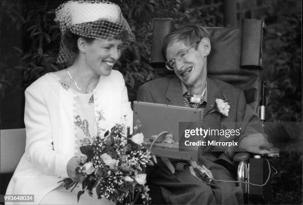 Stephen Hawking 's wedding, his marriage to Elaine Mason, Cambridge September 1995 .