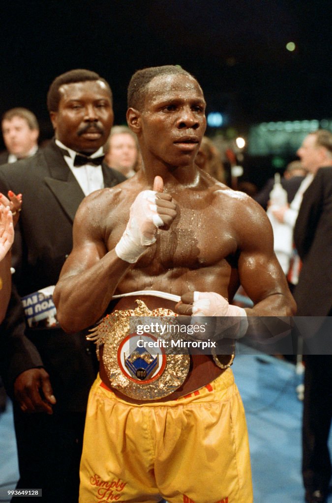 Chris Eubank vs Michael Watson, June 1991