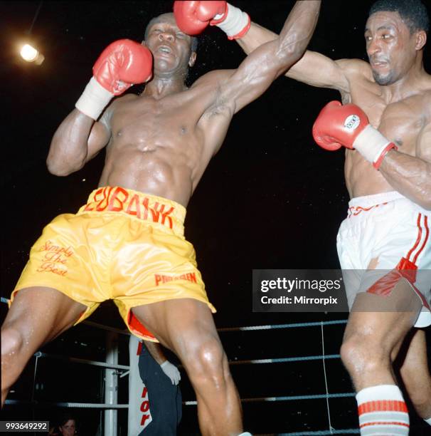 Michael Watson Boxer StockFotos und Bilder Getty Images