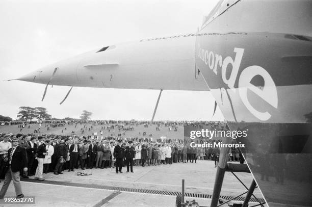 Concorde First Prototype 103 Concorde 002 Prototype Stock Photos, High-Res Pictures, and Images ...