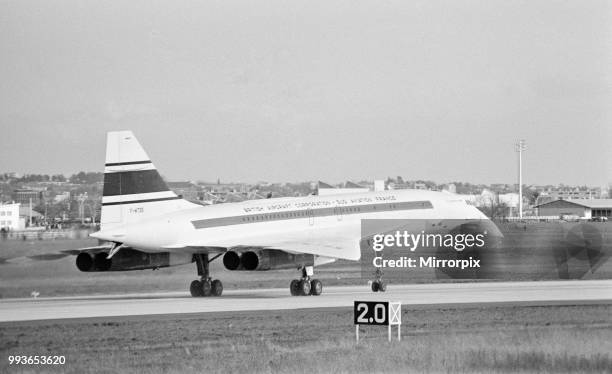 Concorde First Prototype 261 Prototype Concorde Stock Photos, High-Res Pictures, and Images ...