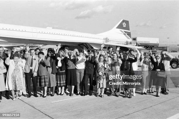 Concorde World Tour. November 1986.