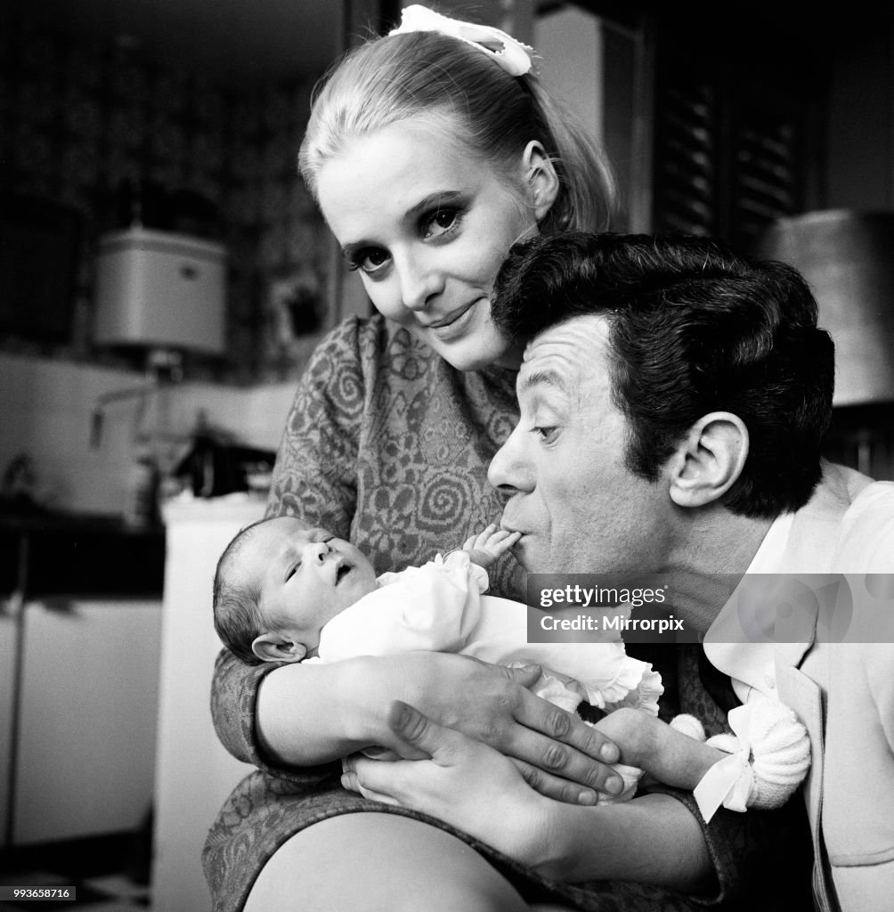 Lionel Blair and Baby