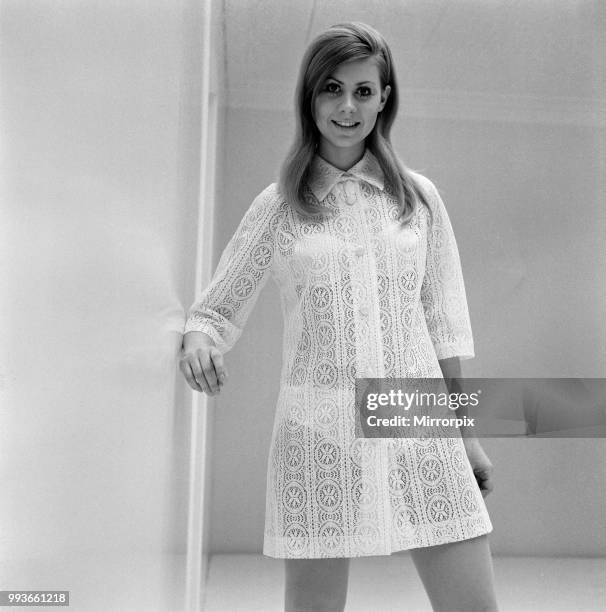 Marks & Spencer lingerie export show at Michael House, Baker Street, 20th March 1969.