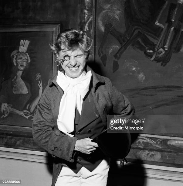 Tommy Steele as Tony Lumpkin in 'She Stoops to Conquer' at the Old Vic, 2nd November 1960.