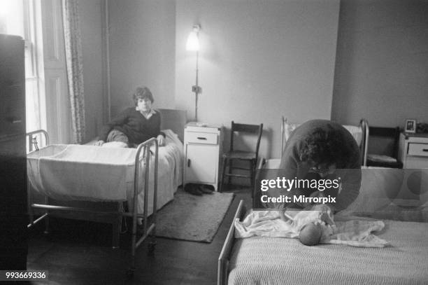 Carisbrooke, a home for unmarried mothers at Tulse Hill. November1963.