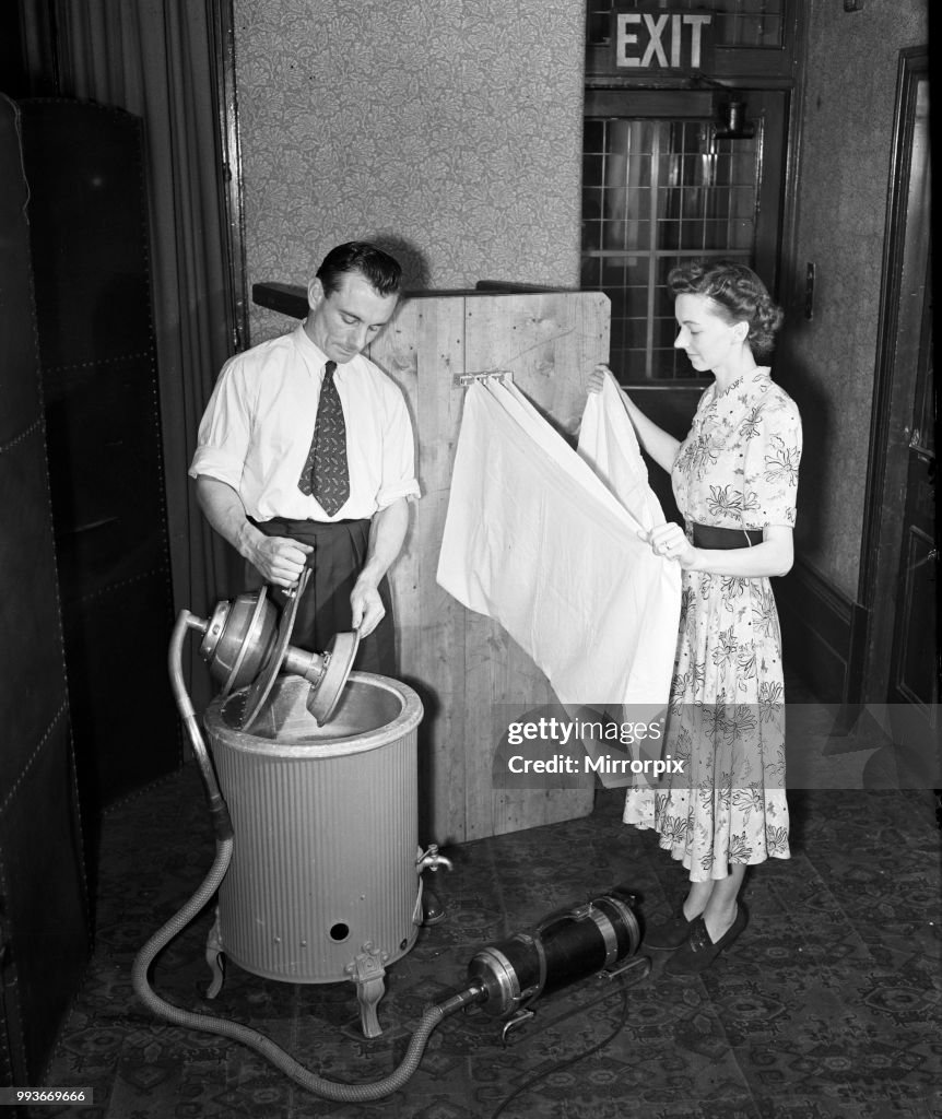 Wahsing Machine Invention, 1952