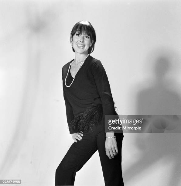 Studio Portraits of Una Stubbs, who will dance in the Wayne and Shuster Show in the BBC variety Show, 2nd September 1965.