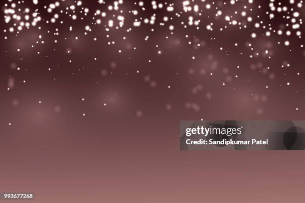 glowing particles background - brown background stock illustrations