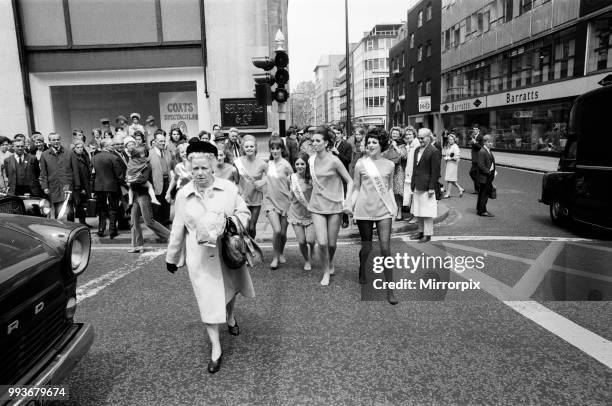 London stores are holding a shopping festival, the 'Britain is Great' exhibition. In Selfridges there was a 'charge of the tight' brigade' where...