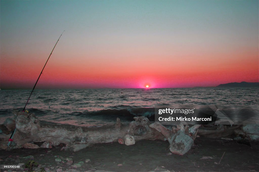 Sunset in Monte Argentario