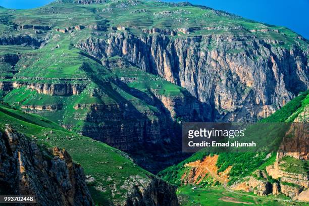 mountains of quba rayon, azerbaijan - rayon stock pictures, royalty-free photos & images