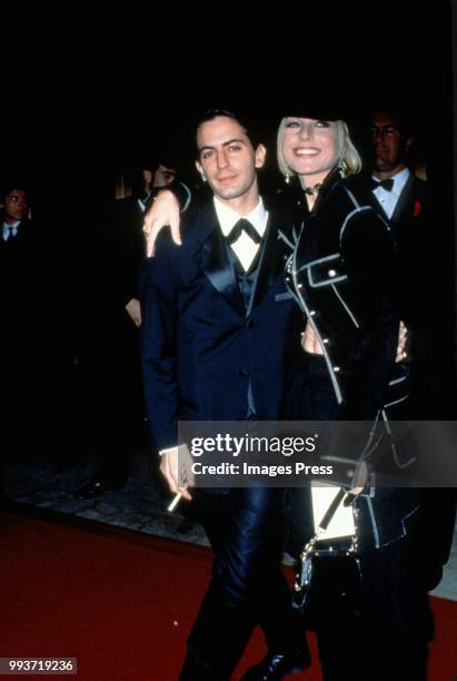 Marc Jacobs with Tatum O'Neal circa 1993 in New York.