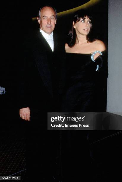 Donna Karan and Stephan Weiss circa 1996 in New York.