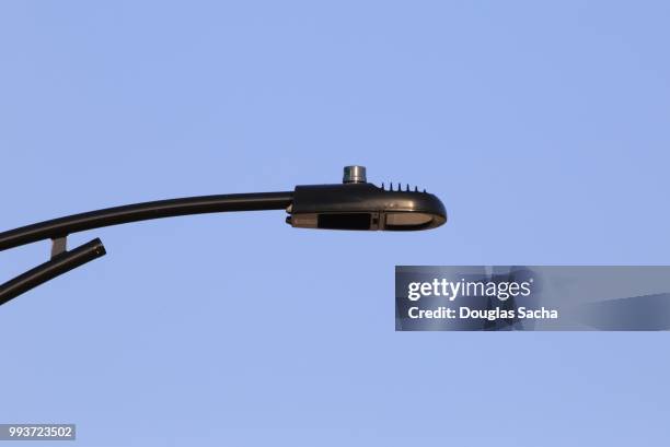 modern led overhead street light - traffic light control box stock pictures, royalty-free photos & images