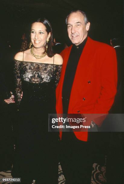 Donna Karan and Stephan Weiss circa 1993 in New York.