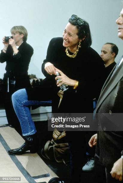 Donna Karan circa 1992 in New York.
