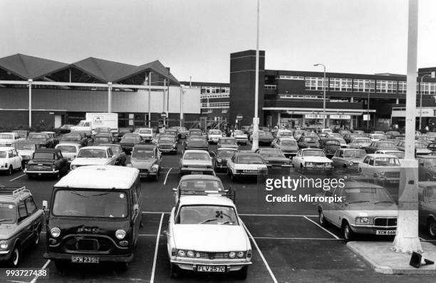 The Grange Precinct, Birkenhead, 13th October 1977.