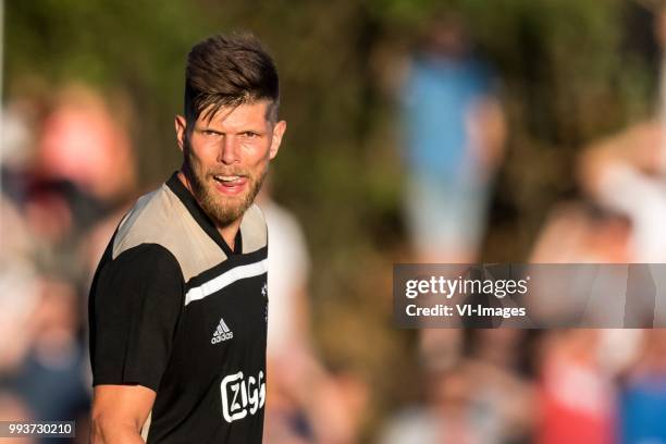 Klaas Jan Huntelaar of Ajax during the friendly match between Ajax Amsterdam and Steaua Bucharest on July 7, 2018 at Sportpark Achterveen in Hattem,...