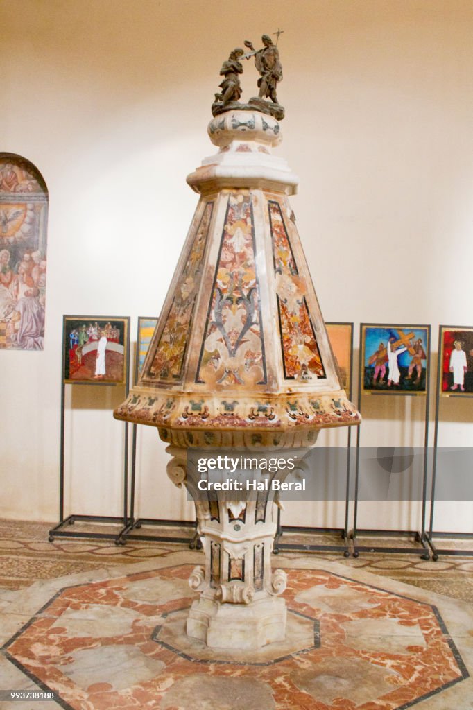 Otranto Cathedral interior decoration