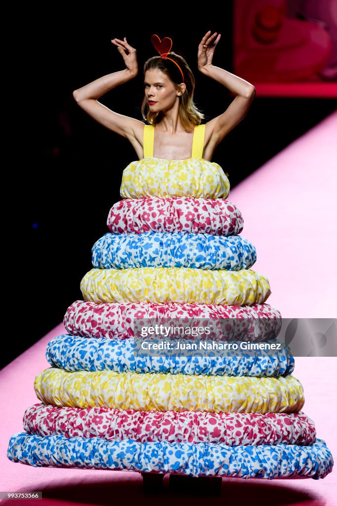 Agatha Ruiz De La Prada Catwalk - Mercedes Benz Fashion Week Madrid - July 2018