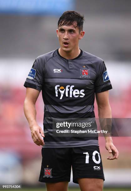 Dublin , Ireland - 6 July 2018; Jamie McGrath of Dundalk during the SSE Airtricity League Premier Division match between St Patrick's Athletic and...