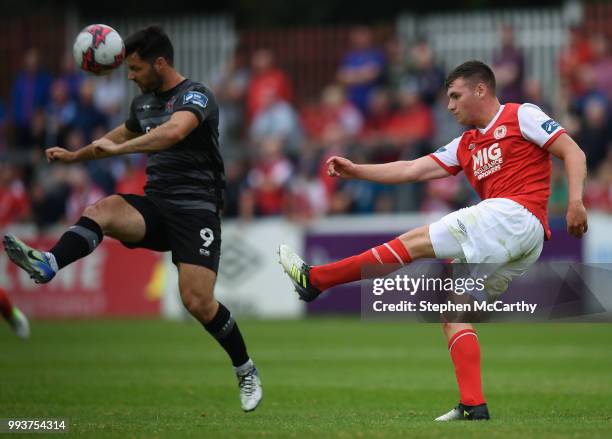 Dublin , Ireland - 6 July 2018; Kevin Toner of St Patrick's Athletic during the SSE Airtricity League Premier Division match between St Patrick's...