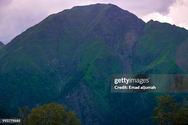 gabala mountains, azerbaijan - highland region stock pictures, royalty-free photos & images