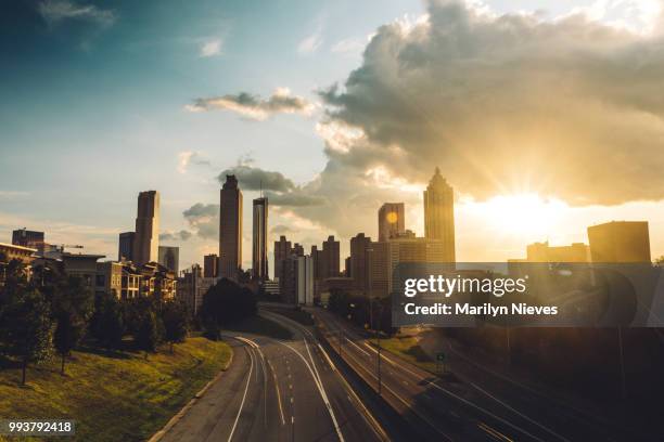 atlanta cityscape - marilyn nieves stock pictures, royalty-free photos & images