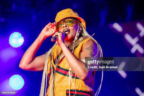 Mary J. Blige performs during the 2018 Essence Festival at the Mercedes-Benz Superdome on July 7, 2018 in New Orleans, Louisiana.