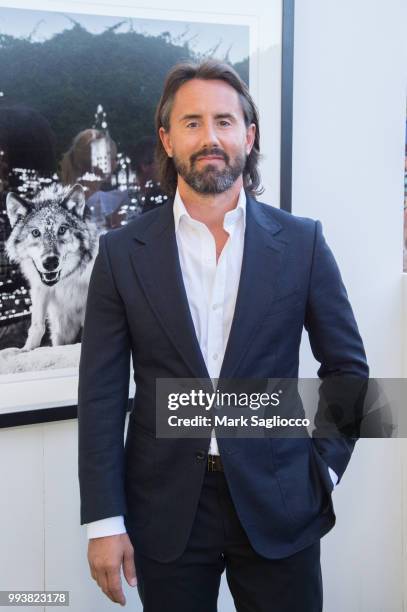 Jay Rutland attends the Hamptons Magazine Cover Star Rose Byrne Celebration Presented By Lalique Along With Maddox Gallery at Southampton Social Club...