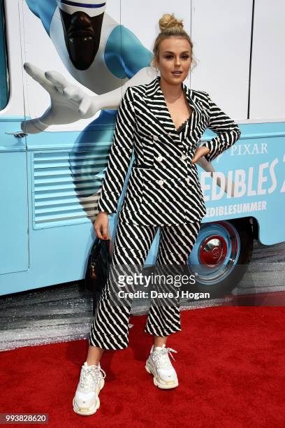 Tallia Storm attends the 'Incredibles 2' UK Premiere at BFI Southbank on July 8, 2018 in London, England.