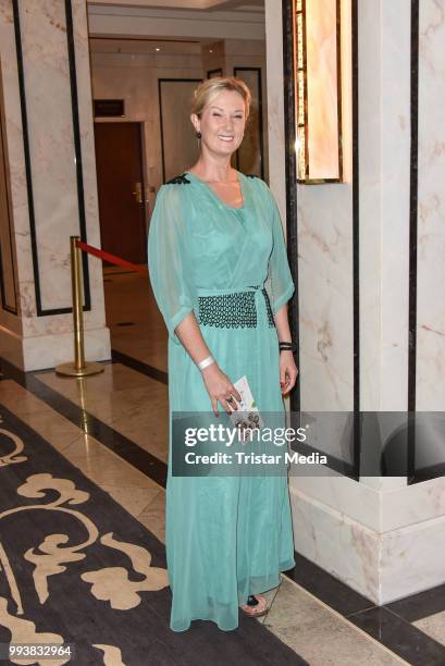 German actress Daniela Schwerdt during the Aline Reimer Foundation Gala on July 7, 2018 in Berlin, Germany.