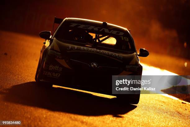 Jack Le Brocq drives the Tekno Autosports Holden Commodore ZB during race 18 of the Supercars Townsville 400 on July 8, 2018 in Townsville, Australia.