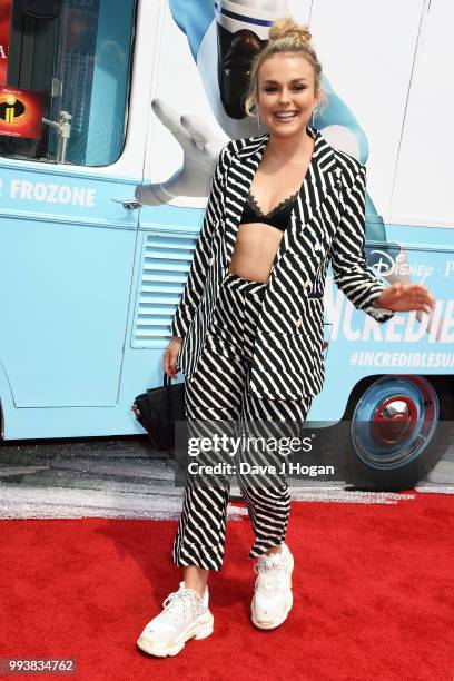 Tallia Storm attends the 'Incredibles 2' UK Premiere at BFI Southbank on July 8, 2018 in London, England.