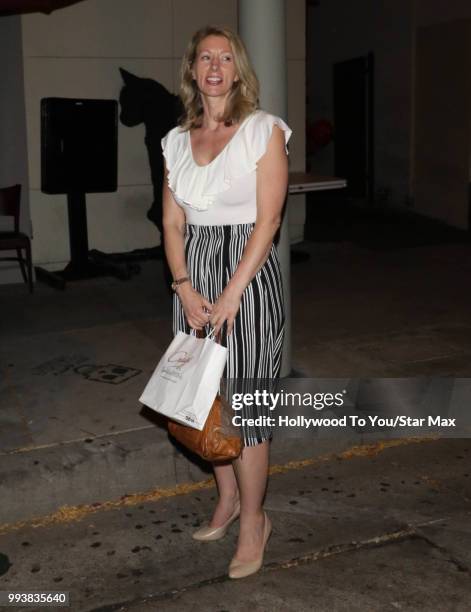 Holly Bolton is seen on July 7, 2018 in Los Angeles, California.