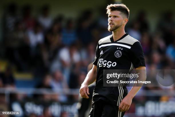 Klaas Jan Huntelaar of Ajax during the Club Friendly match between Ajax v Steaua Bucharest at the Sportpark 't Achterveen on July 7, 2018 in Hattem...