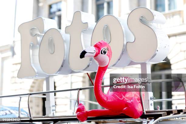 Bulli-Studio during the Grazia Pink Hour at Titanic Hotel on July 4, 2018 in Berlin, Germany.